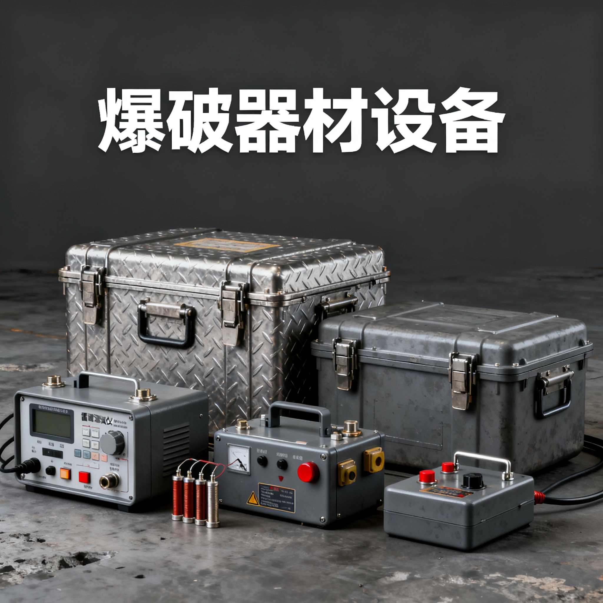 黄石港爆破工程师的“兵器库”：常用器材一册通